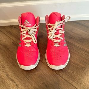 Adidas Neon Pink Ortholite High Tops Size 5